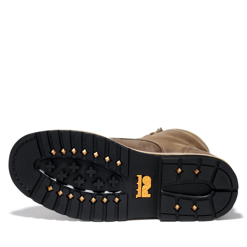 Botas Pro Timberland Hombre Pro Millworks 6\" Soft Toe Marrones - Chile ELC-835271